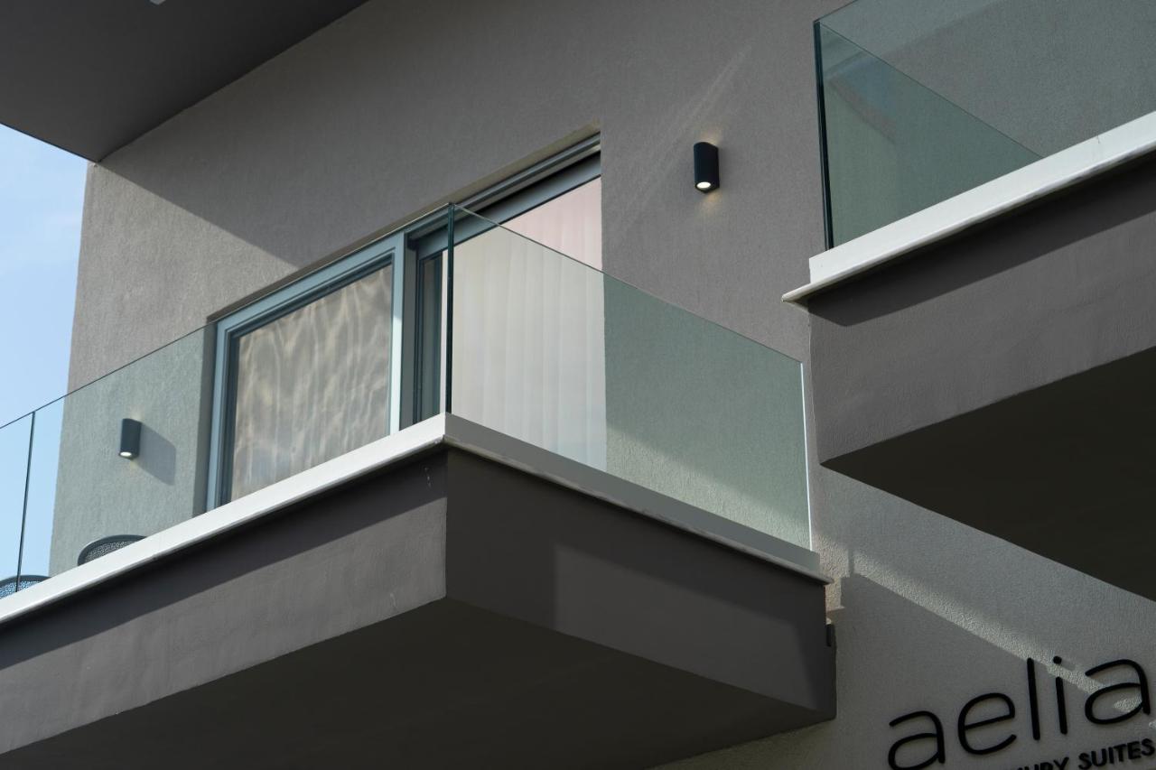 Aelia Seaside Luxury Suites Nea Karvali Eksteriør bilde